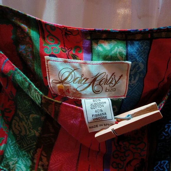 COPY - Dosa kerby? Very pretty top and skirt  top size 36 skirt 34 colorful! vi… - Picture 8 of 13